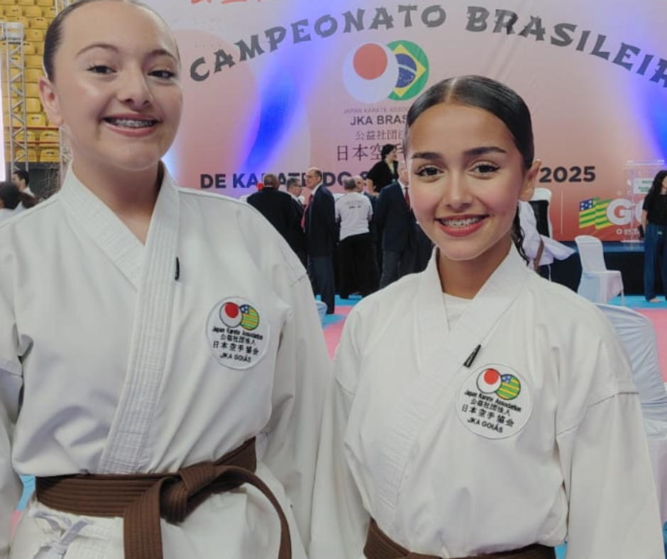 Mariana e Lorena buscam apoio para representar o Brasil no Campeonato Pan-Americano de Karatê JKA 2025