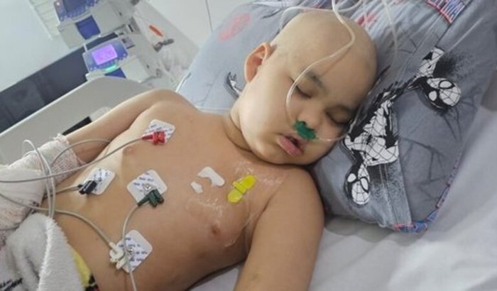 "Família busca apoio para tratamento inovador de câncer em criança com custo de R$ 3,5 milhões"