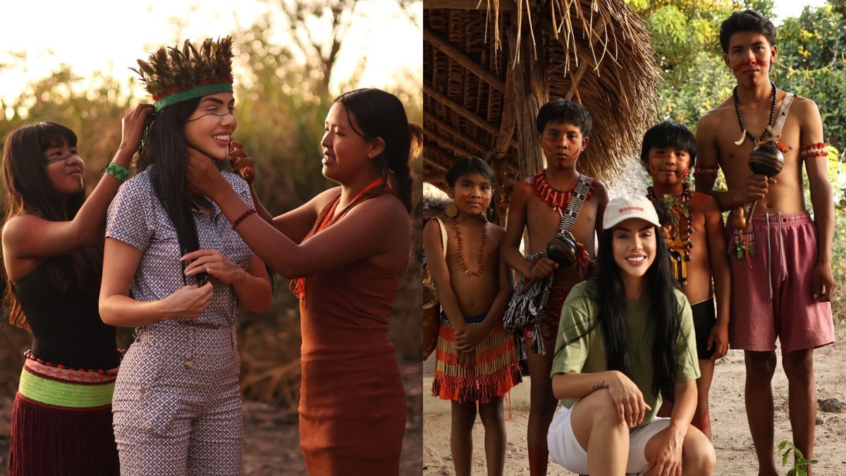 Lívia Gueissaz vivencia conexão profunda com mulheres Guajajara no Festival do Mel no Maranhão