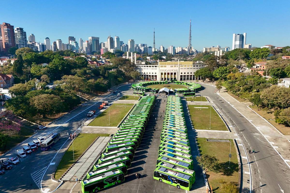 São Paulo amplia frota de ônibus elétricos e avança na mobilidade sustentável com novos modelos e biometano