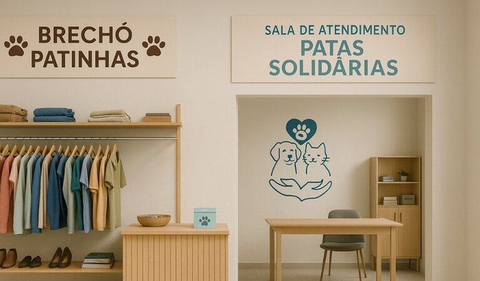 Patas Solidárias busca apoio para criar sede de atendimento e fortalecer a proteção animal