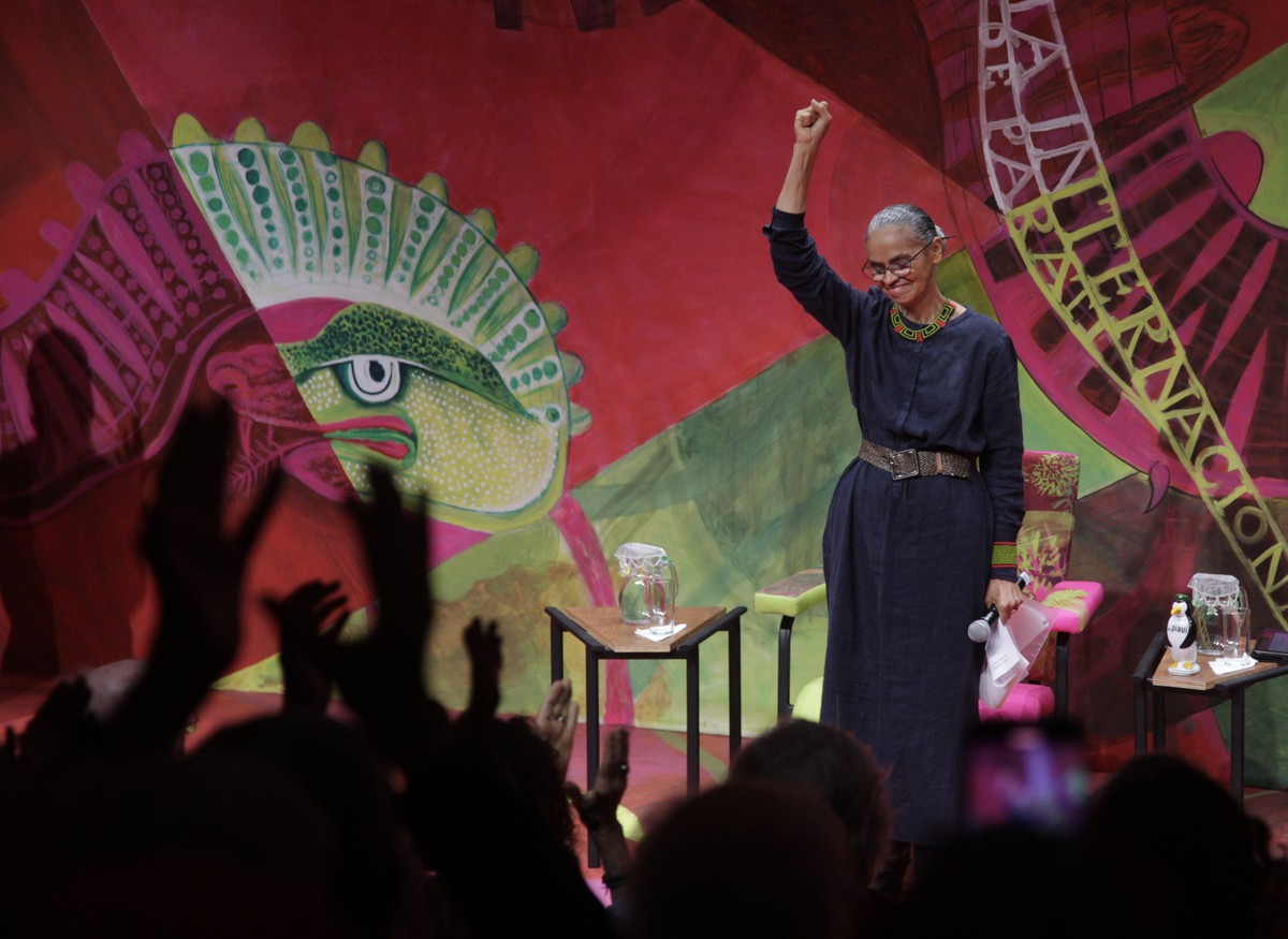 Marina Silva destaca a importância da proteção ambiental e a luta por justiça social na Flip 2023
