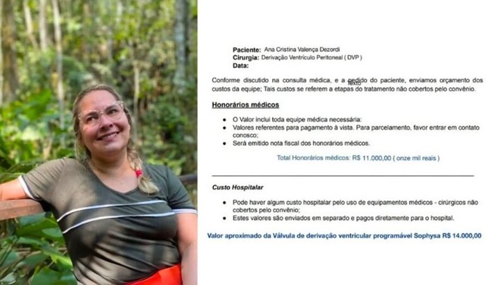 Familiares buscam apoio para tratamento de hipertensão intracraniana que causa dores intensas na sogra