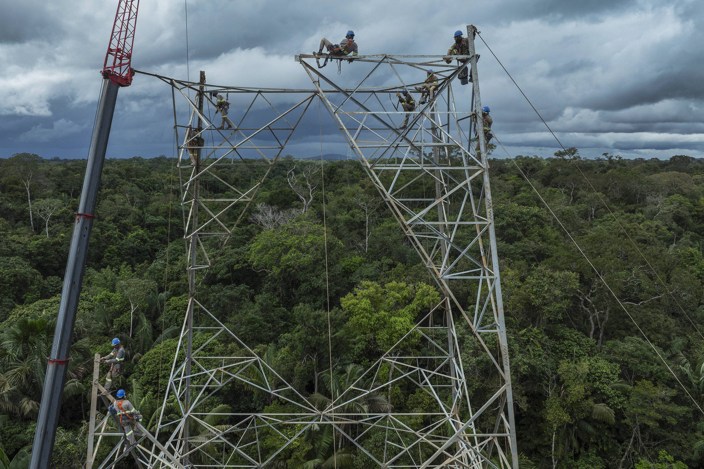 Indígenas Waimiri Atroari assumem protagonismo na fiscalização de obras do linhão de Tucuruí no Amazonas