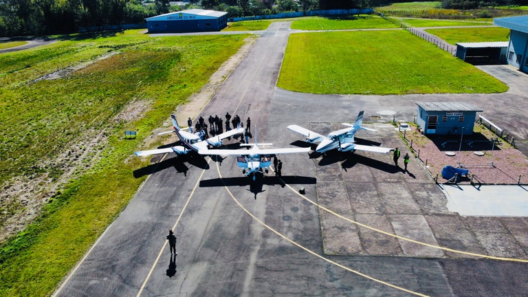 Governo federal inicia mapeamento aéreo inédito no Rio Grande do Sul para prevenção de cheias