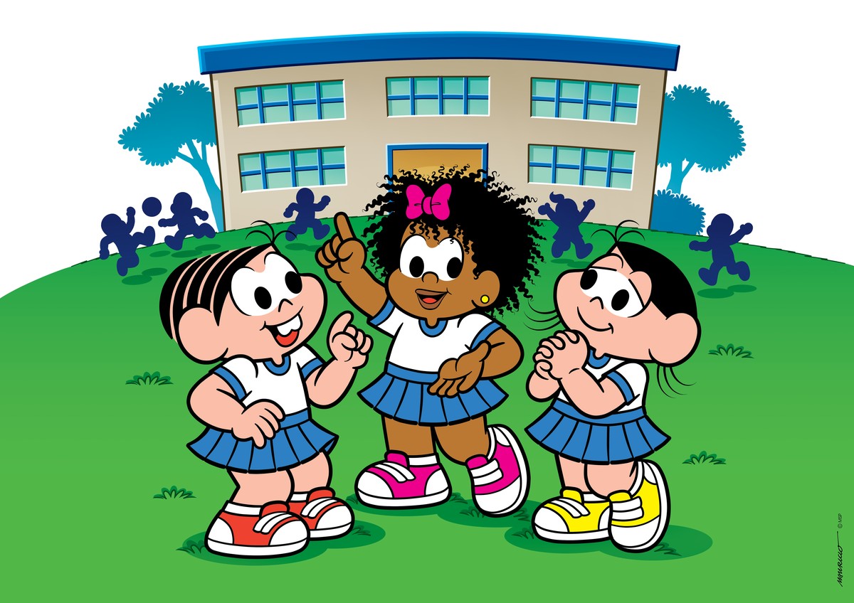 Milena, a primeira personagem negra da Turma da Mônica, ganha destaque em nova obra de Eliana Alves Cruz