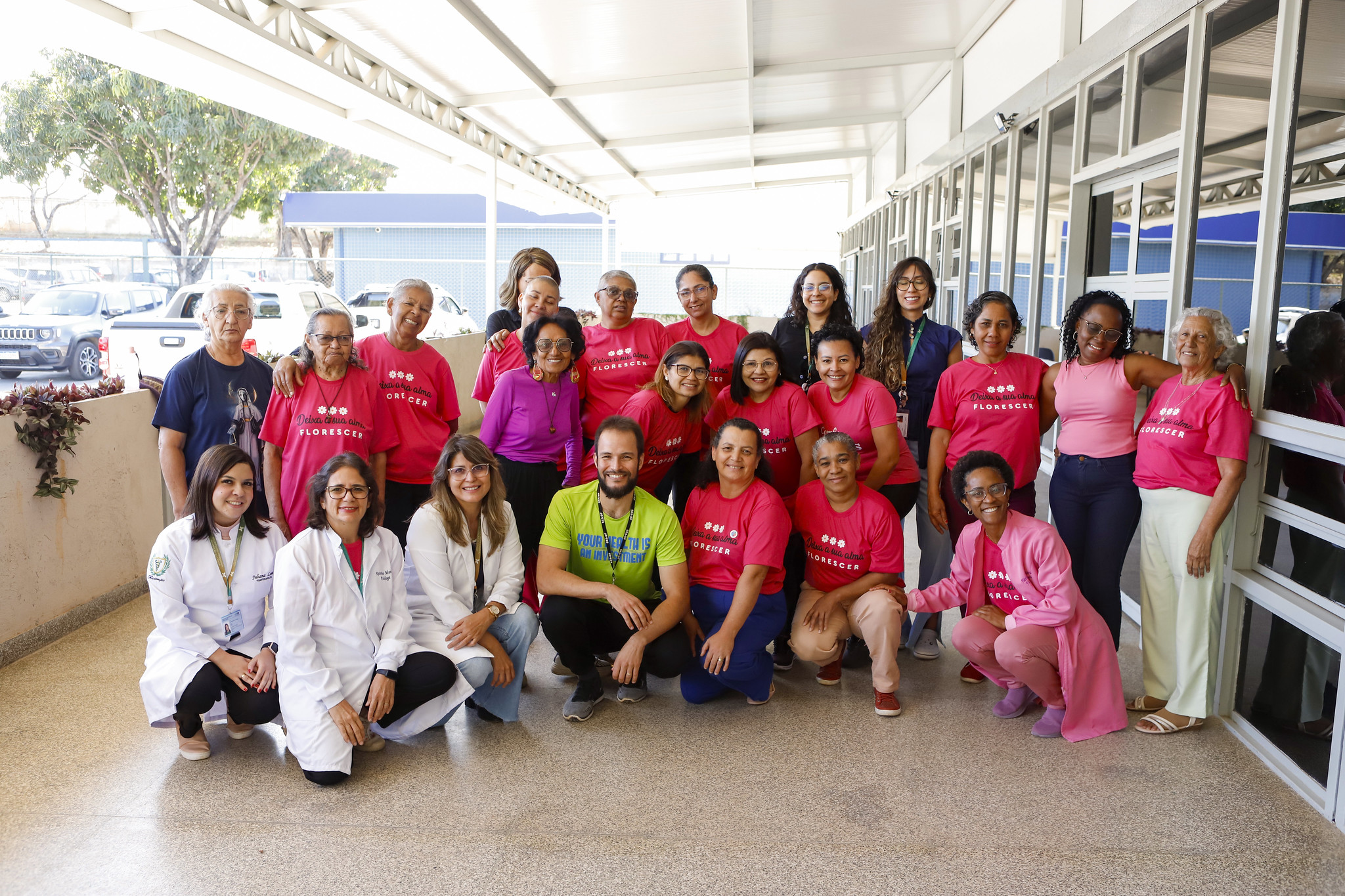 Grupo Florescer oferece apoio emocional e fortalecimento a pacientes oncológicas no Hospital Regional de Taguatinga