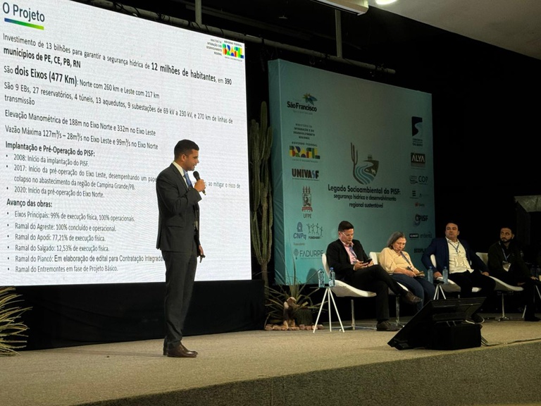 Ministério da Integração promove evento sobre legado socioambiental do Projeto de Integração do Rio São Francisco
