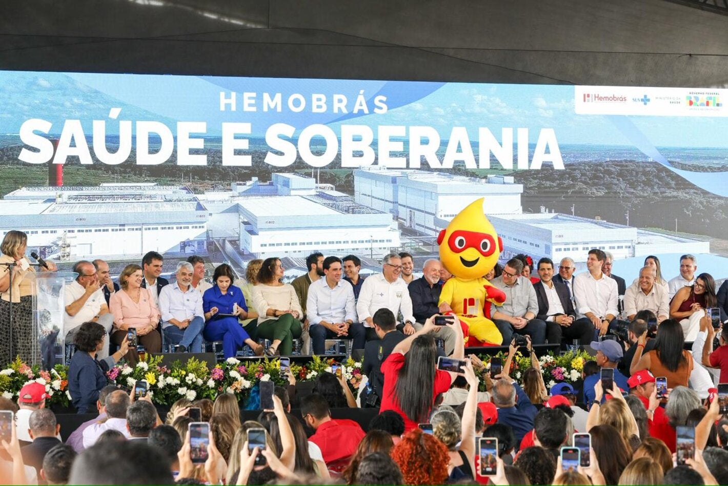 Brasil avança para autossuficiência em hemoderivados com nova planta da Hemobrás em Pernambuco