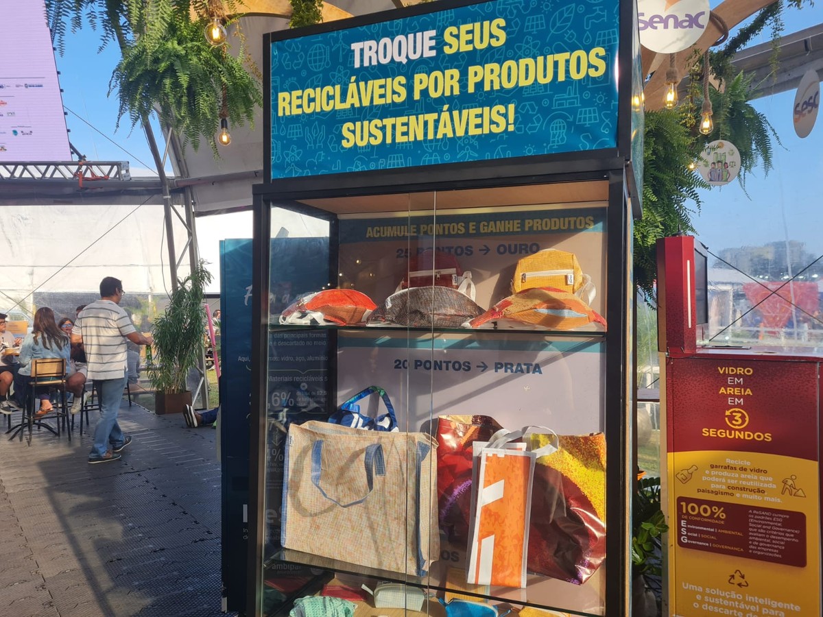 Rio Gastronomia promove troca de recicláveis por brindes sustentáveis no Jockey Club até 31 de agosto