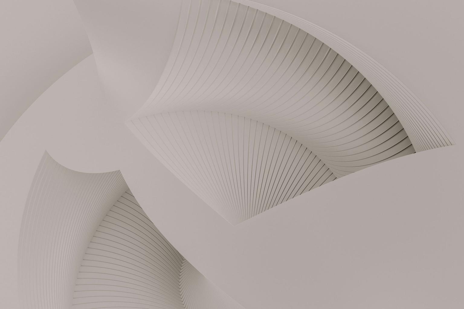 Abstract white and gray image, natural earth tones and shapes