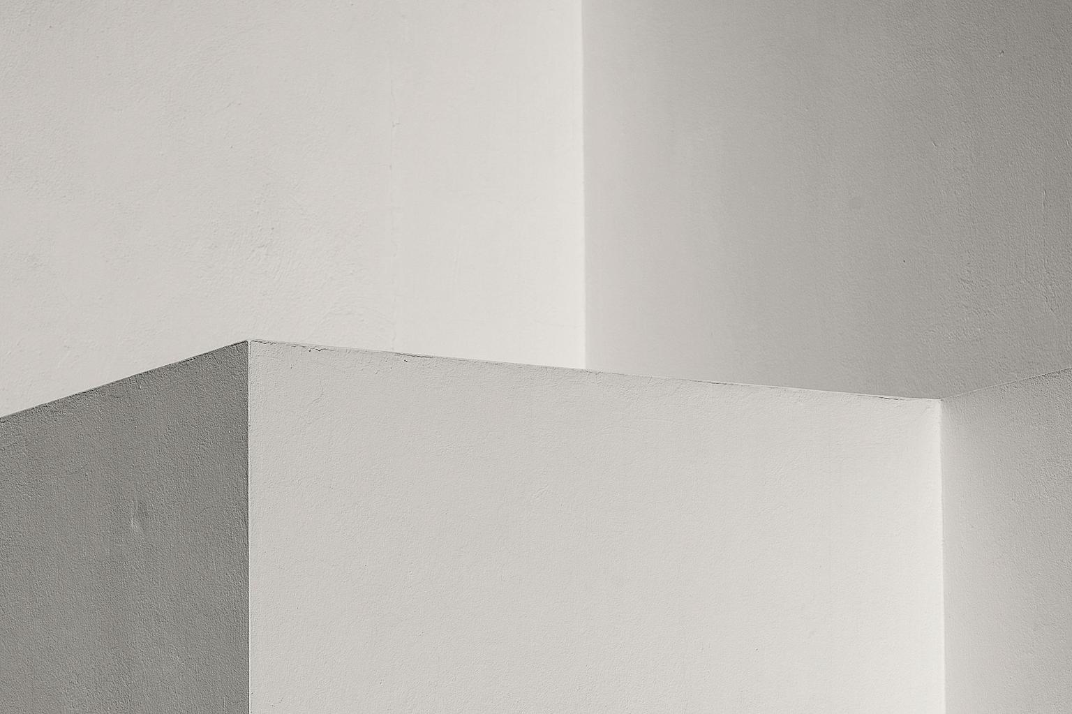 Abstract white and gray image, natural earth tones and shapes