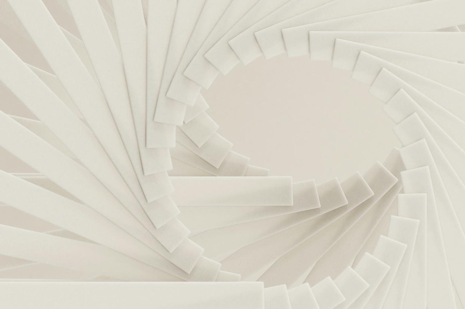 Abstract white and gray image, natural earth tones and shapes