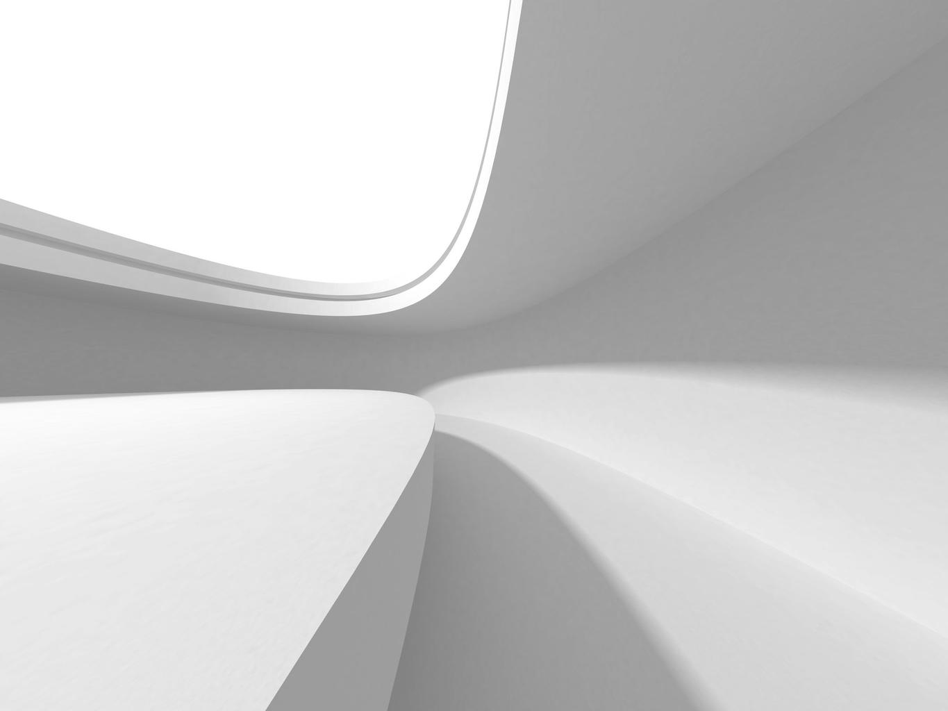 Abstract white and gray image, natural earth tones and shapes
