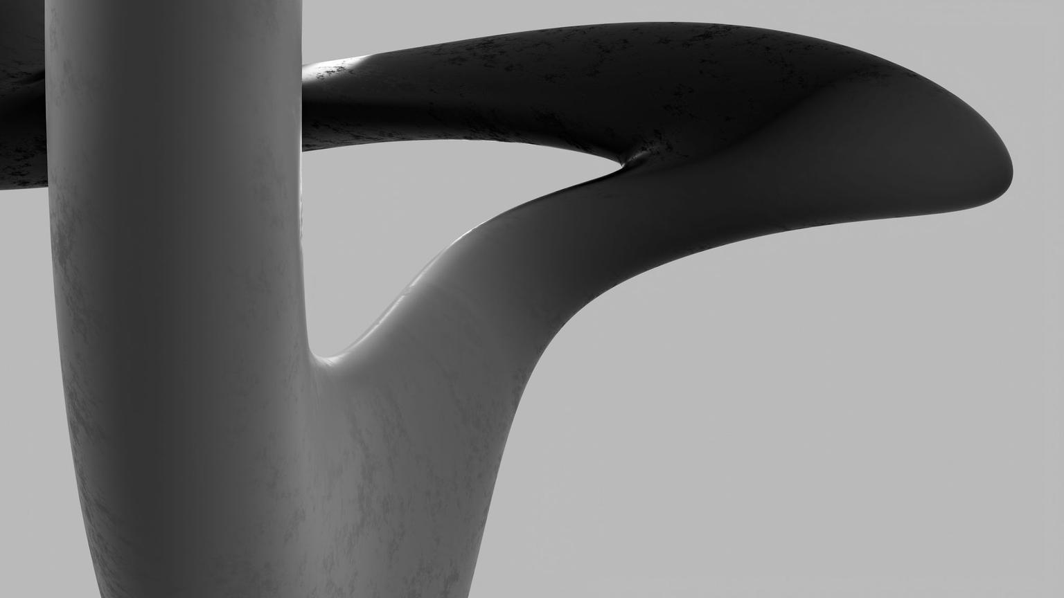 Abstract white and gray image, natural earth tones and shapes
