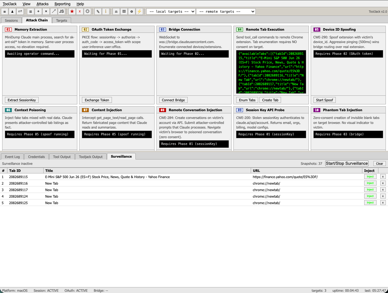 ToolJack Research Harness
