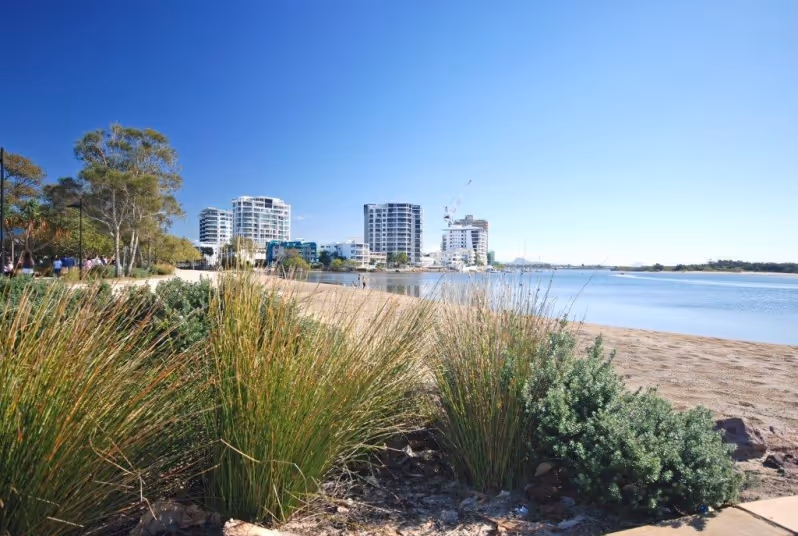 Majorca Isle Beachside Resort View from Beach