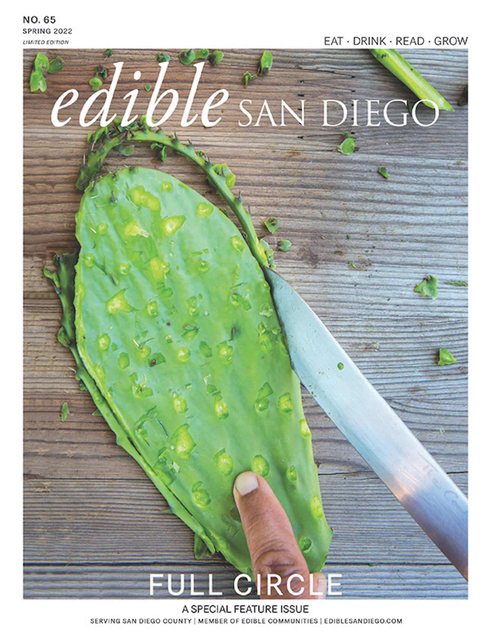 Edible San Diego • Full Circle • Issue 65 Spring 2022