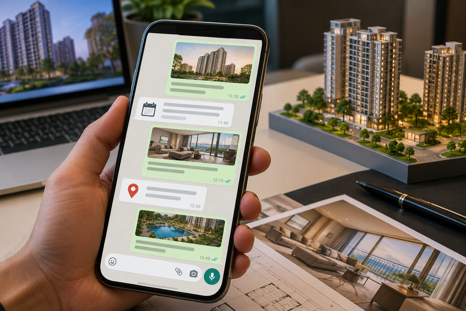 Real Estate WhatsApp Promotion Messages: 20 Ready Templates for Launches, Site Visits and Follow-Ups