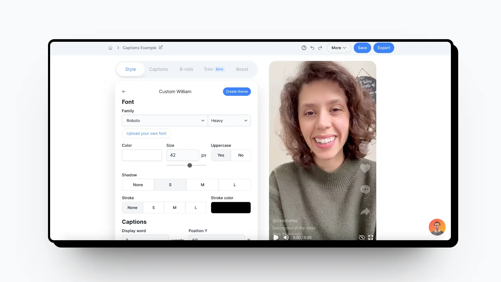 ai video editor app submagic custom