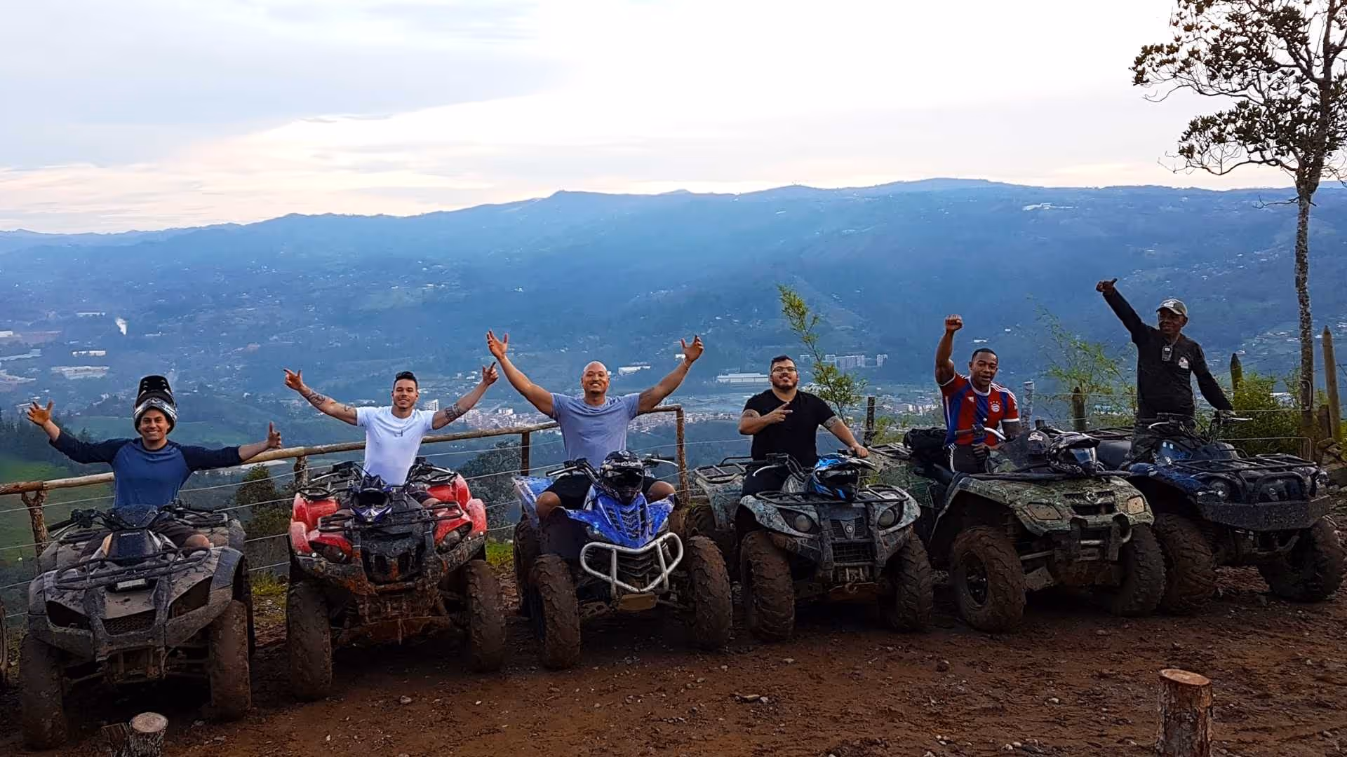 Stunning ATV 1.5hr + fun Rafting 3hr from Medellin