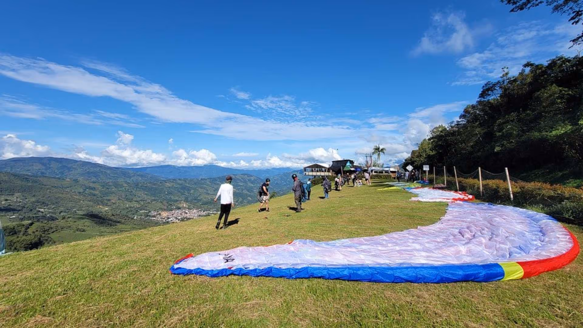 Stunning ATV 1hr + awesome Paragliding over giant waterfalls from Medellin