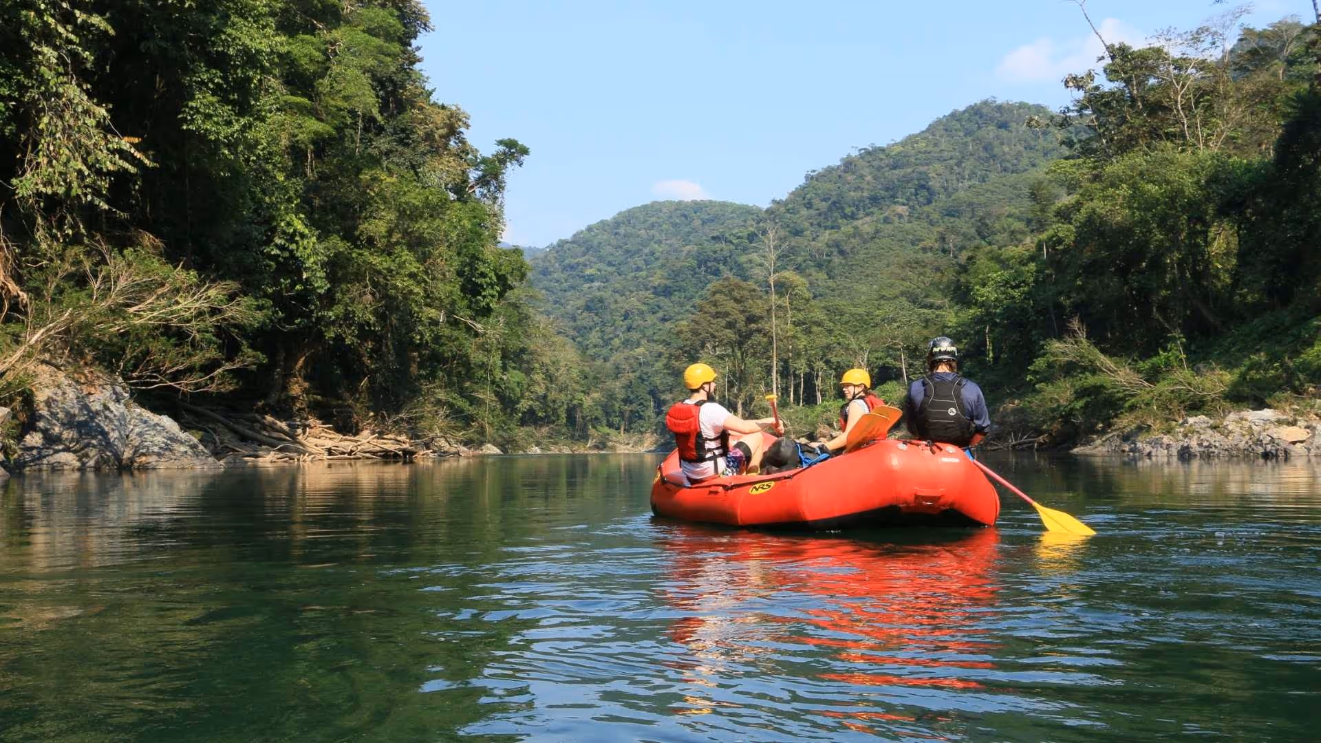 Fun Rafting + Awesome Paragliding over giant waterfalls from Medellin