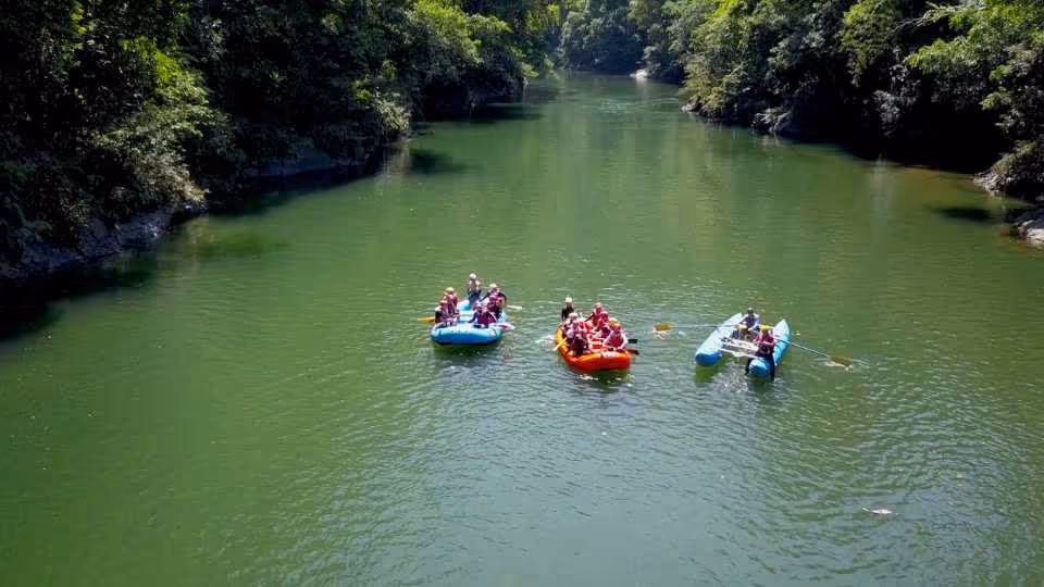 Unforgettable rafting from Medellin (the best class IV river expedition)