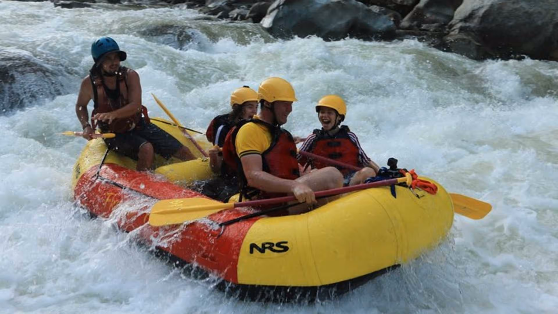 Fun white Water rafting (Optional paragliding) private tour from Medellin