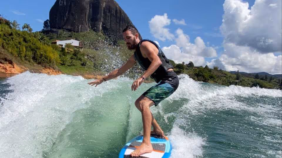 Guatapé (optional paragliding, coffee, atv, boat) tour from Medellin