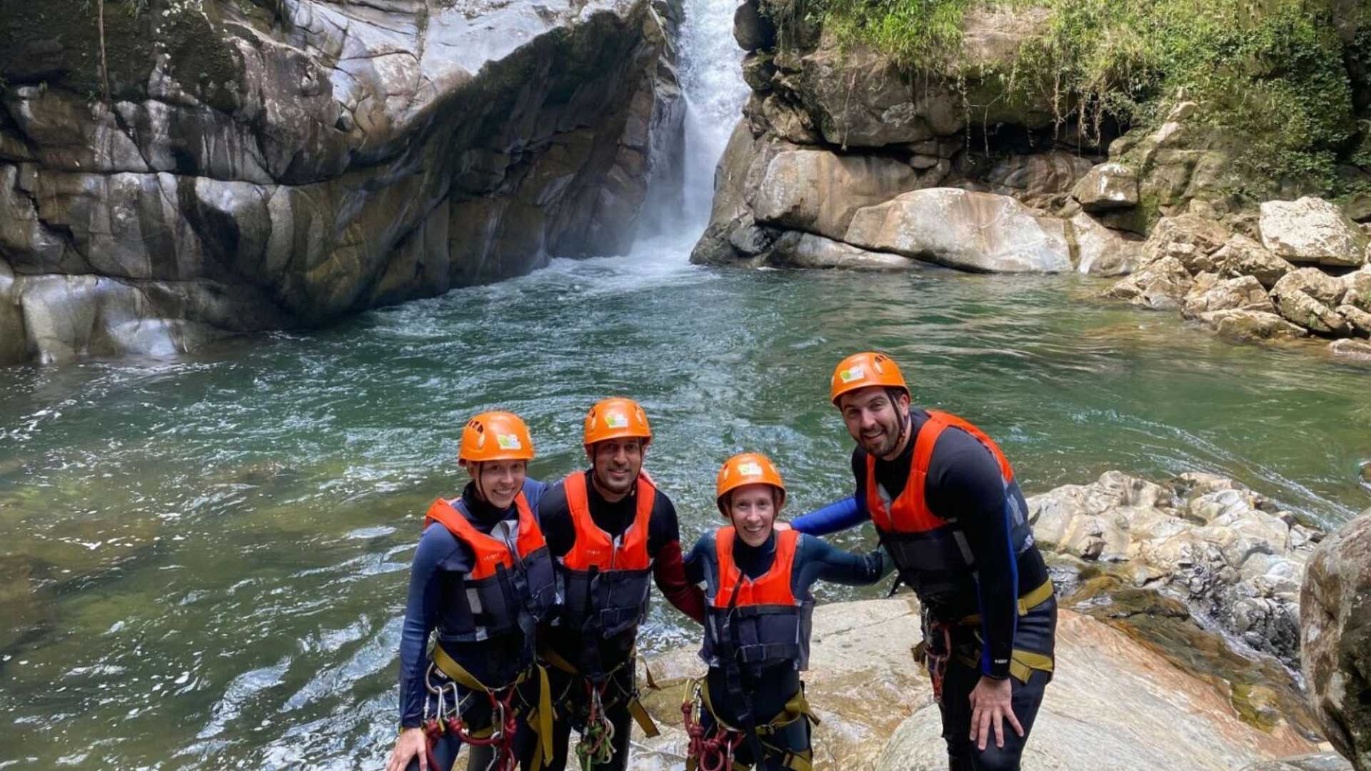Private Coffee Tour and Canyoning from Guatape