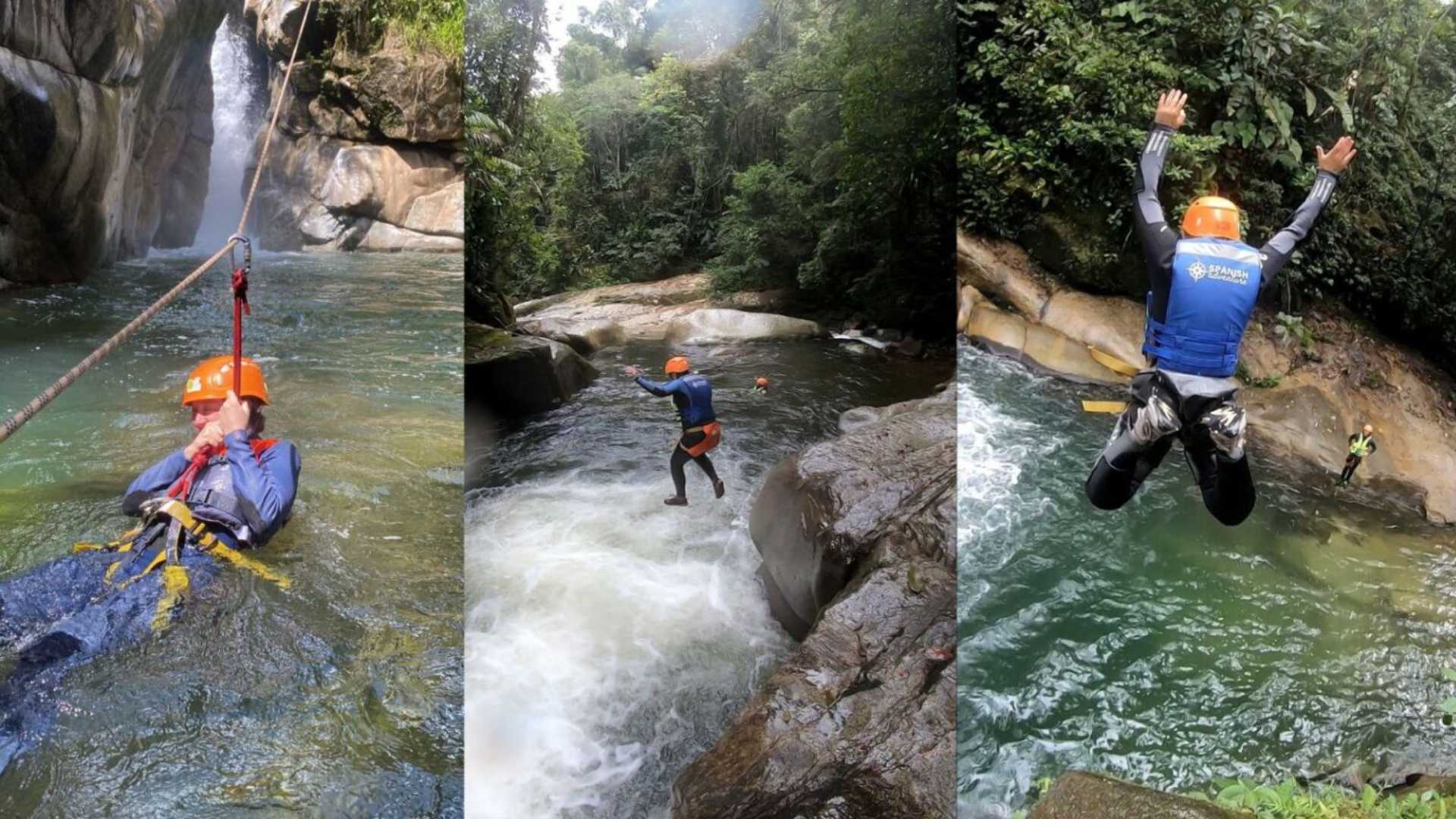 Private Coffee Tour and Canyoning from Guatape