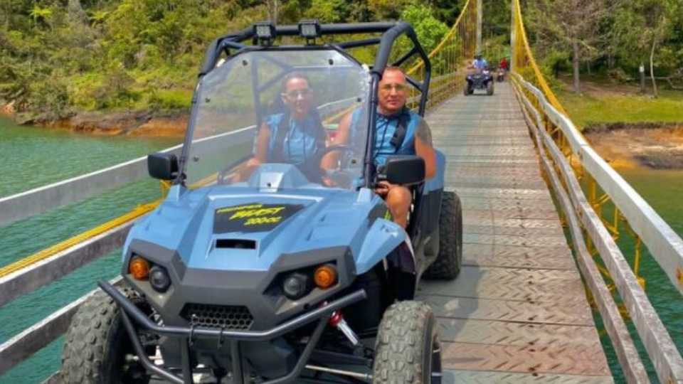 Amazing ATV and Local Coffee Farm Private Tour from Guatape