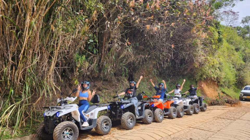 Amazing ATV and Local Coffee Farm Private Tour from Guatape