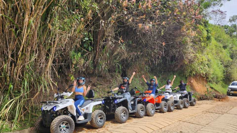 Amazing ATV and Local Coffee Farm Private Tour from Guatape