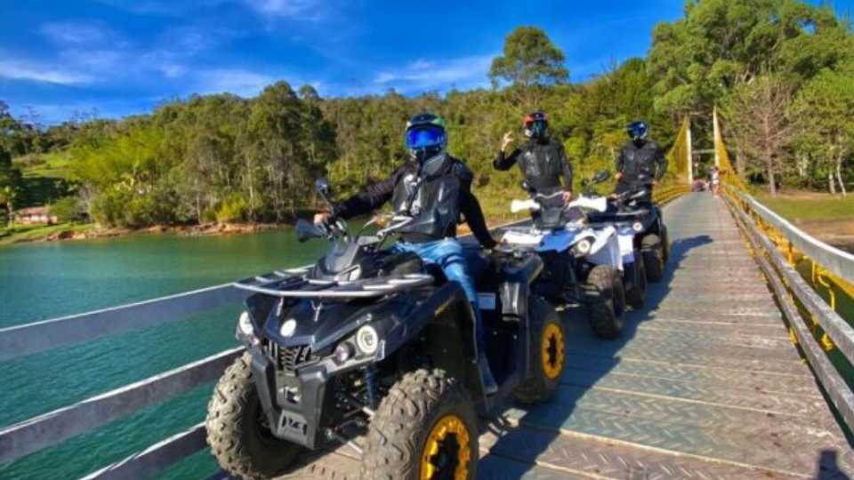 Amazing ATV and Local Coffee Farm Private Tour from Guatape