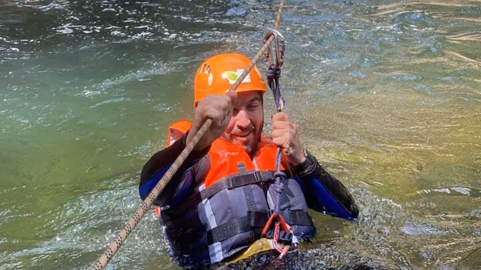 paragliding over guacaica jungle and canyoning from guatape