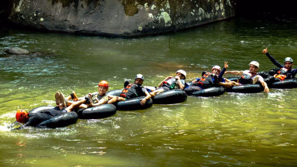 4 hours private Arenal river tubing from Guatape