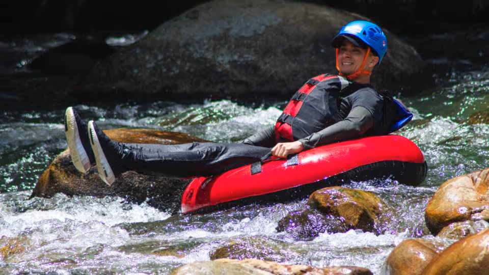 4 hours private Arenal river tubing from Guatape