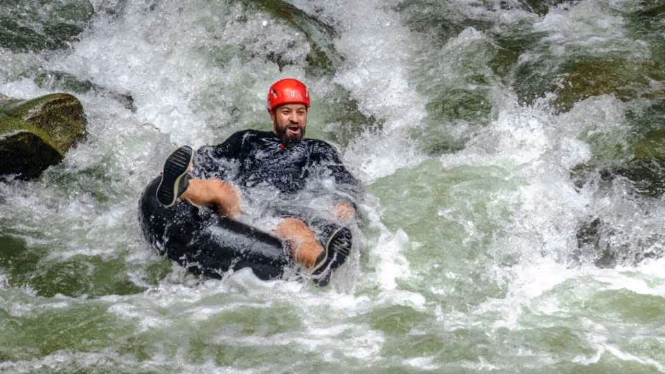 Paragliding and river tubing private experience from Guatape