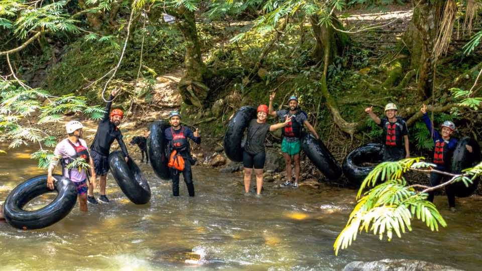 4 hours private Arenal river tubing from Guatape