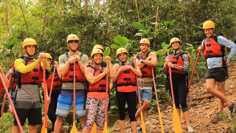 Adrenaline Unleashed: White Water Rafting + Add-Ons in Cocorná from Medellin