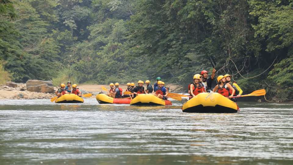 Adrenaline Unleashed: White Water Rafting + Add-Ons in Cocorná from Medellin