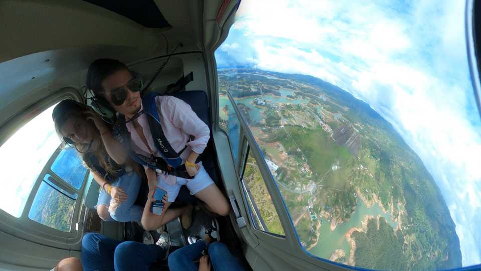 Guatapé (optional paragliding, coffee, atv, boat) tour from Medellin