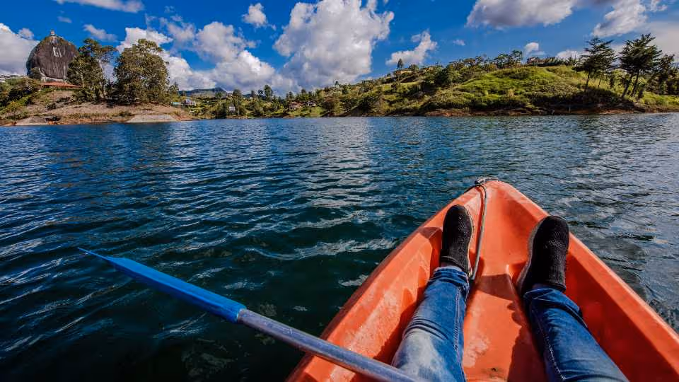 Guatapé (optional paragliding, coffee, atv, boat) tour from Medellin