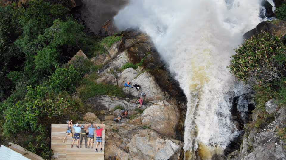 Dream Hammocks Plus Epic Zipline and Giant Waterfall Private Tour from Medellin