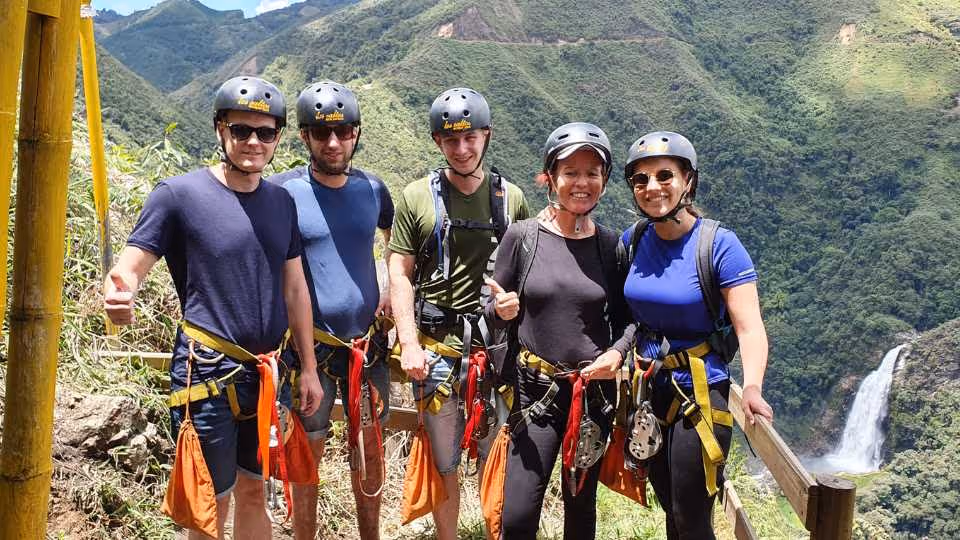 Dream Hammocks Plus Epic Zipline and Giant Waterfall Private Tour from Medellin