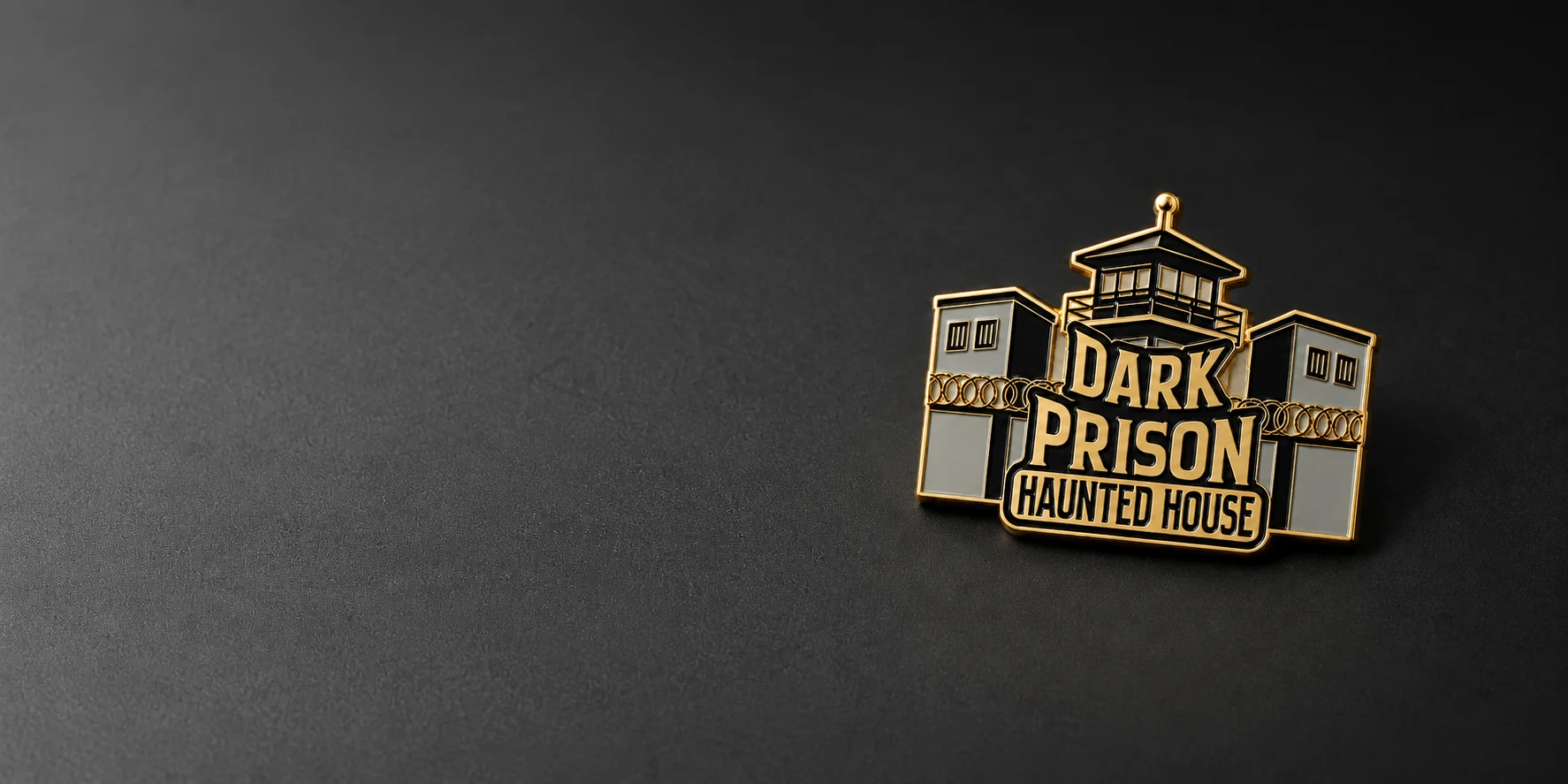 The limited edition 2026 Dark Prison enamel pin