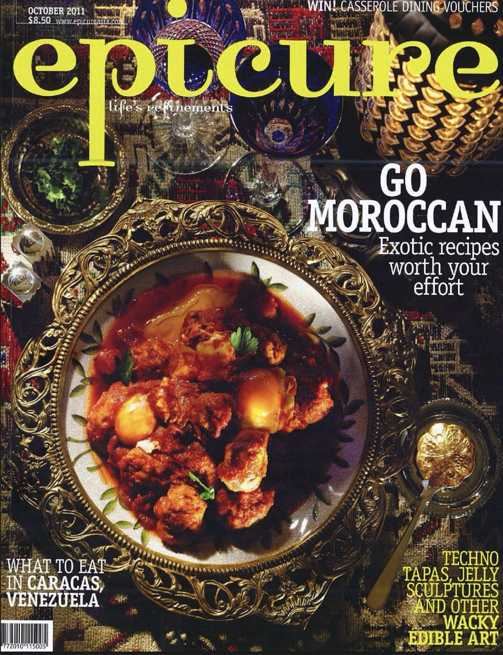 Cover of Epicure magazine