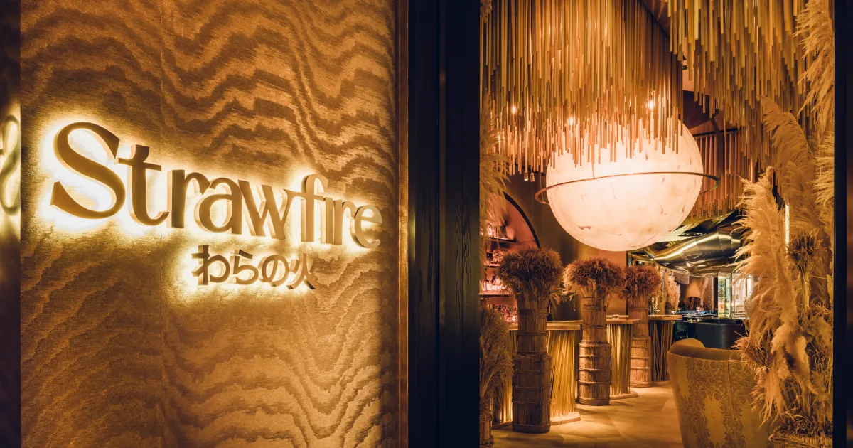 Strawfire at Emirates Palace Mandarin Oriental, Abu Dhabi